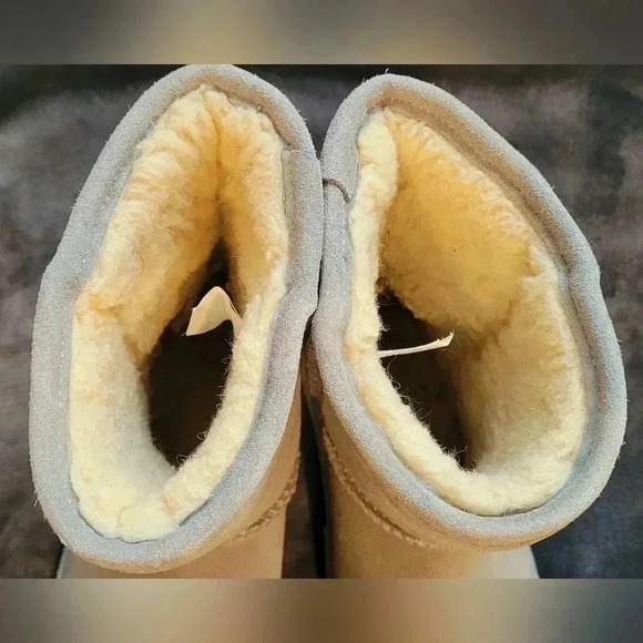 Bearpaw Eva Never Wet Sheepskin Winter Boots,Lavender US Womens Size 5.5/ Kids 3 - Picture 6 of 8